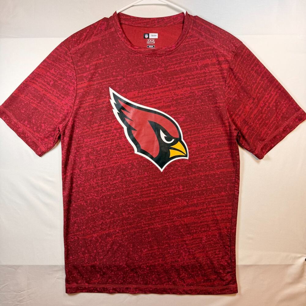 NFL Team Apparel Arizona Cardinals TX3 Cool T Shirt Red Mens Size Medium